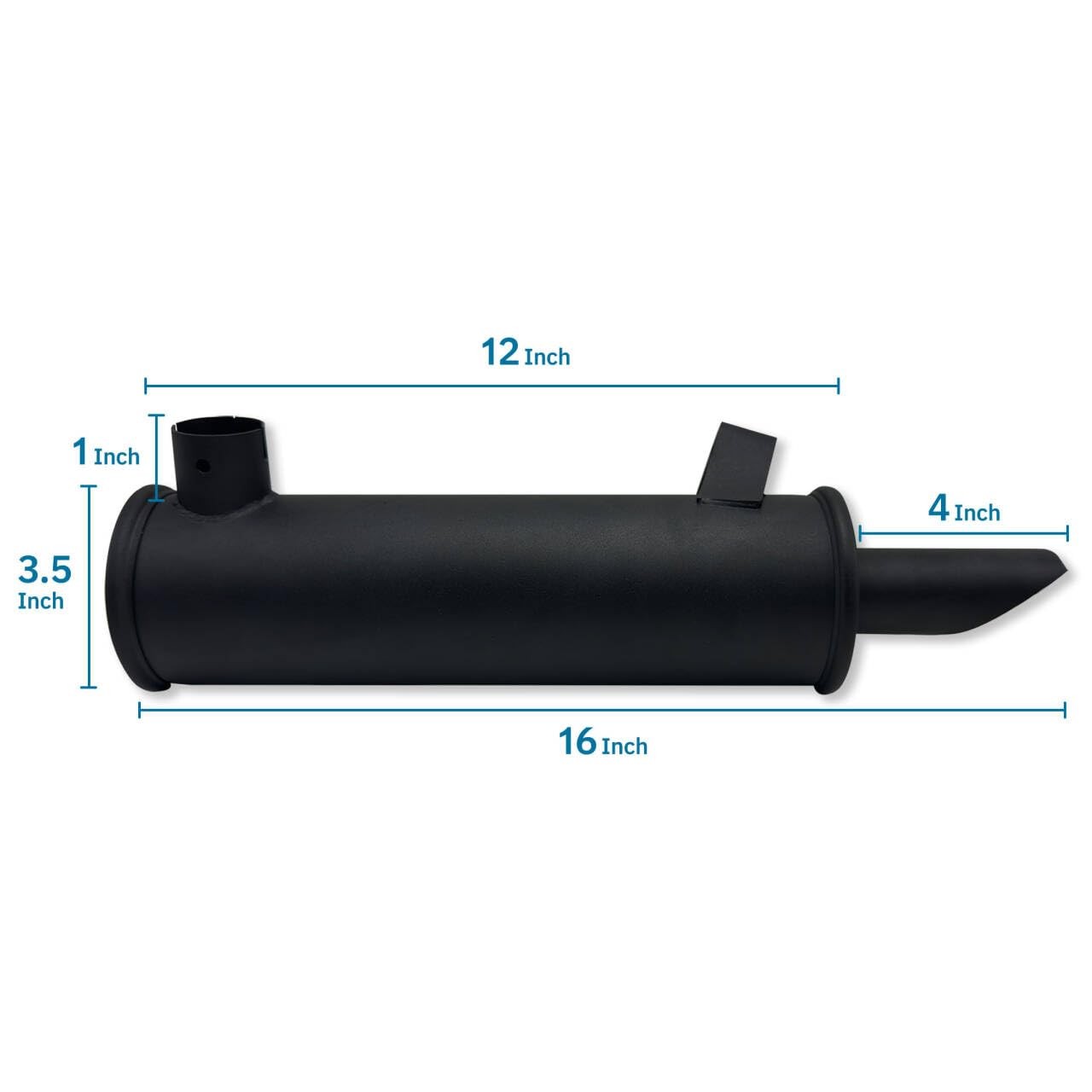 Fascinatte 105-296 Lawn Mower Engine Muffler Exhaust Compatible Kohler K241