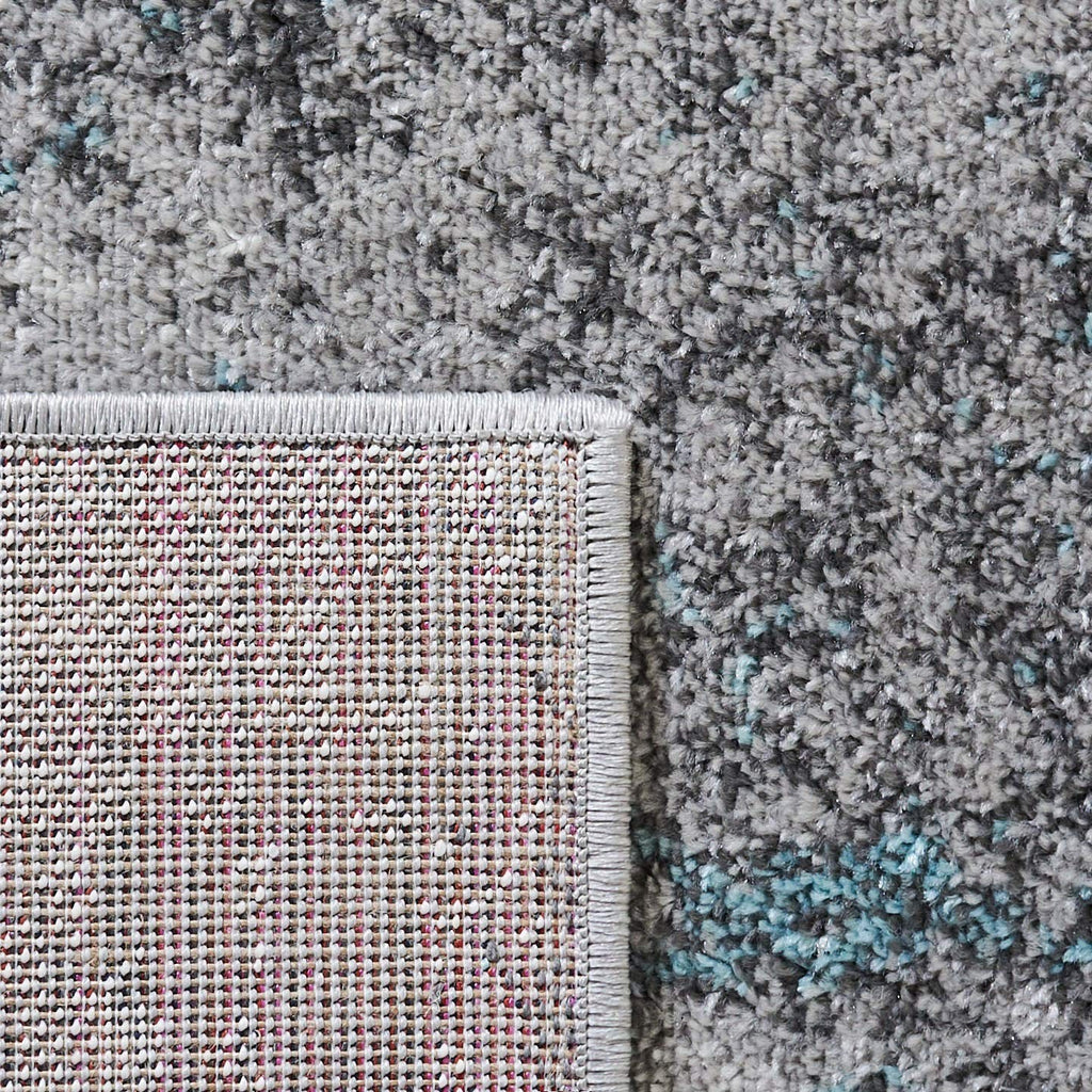 Safavieh Adirondack Collection Area Rug - 4 Square Turquoise Grey Modern