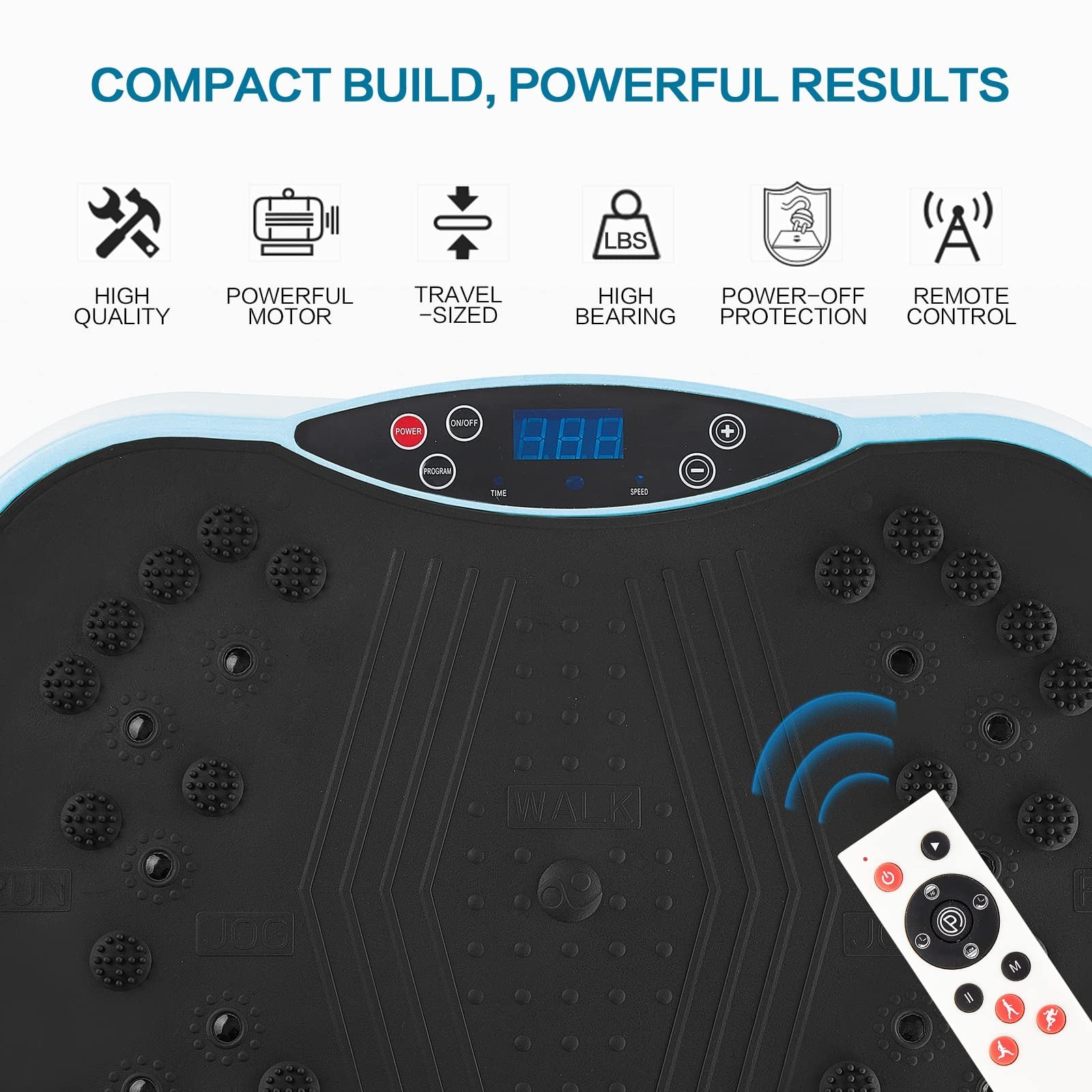 Yokele Vibration Plate Exercise Machine - Whole Body Fitness Vibration Platform