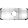 Serene Valley Sink Bottom Grid 27-1/4 X 12-9/16 Centered Drain Corner Radius