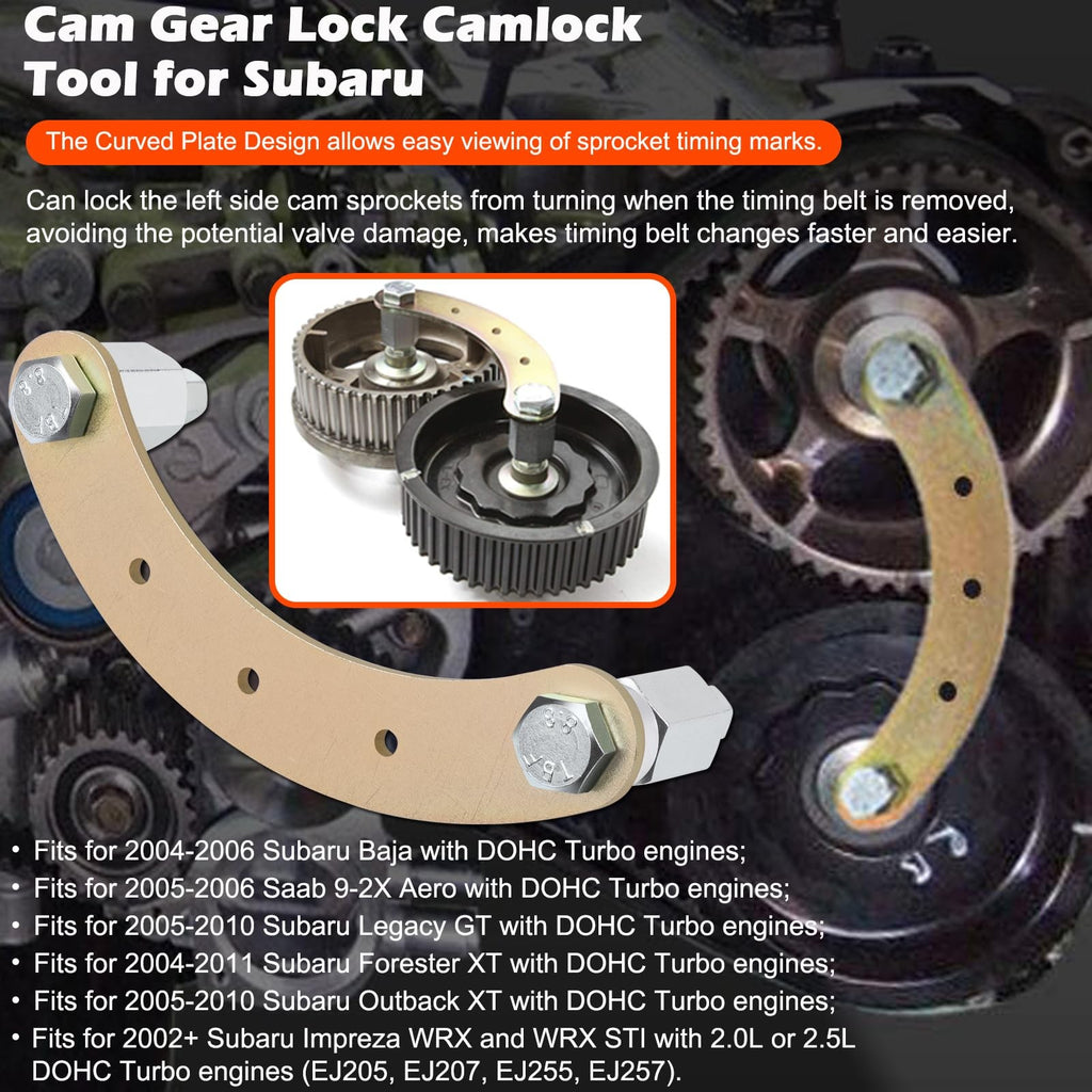 Bonbo Crank Pulley Wrench Holder Tool Screws Engine Cam Gear Lock/Camlock Tool