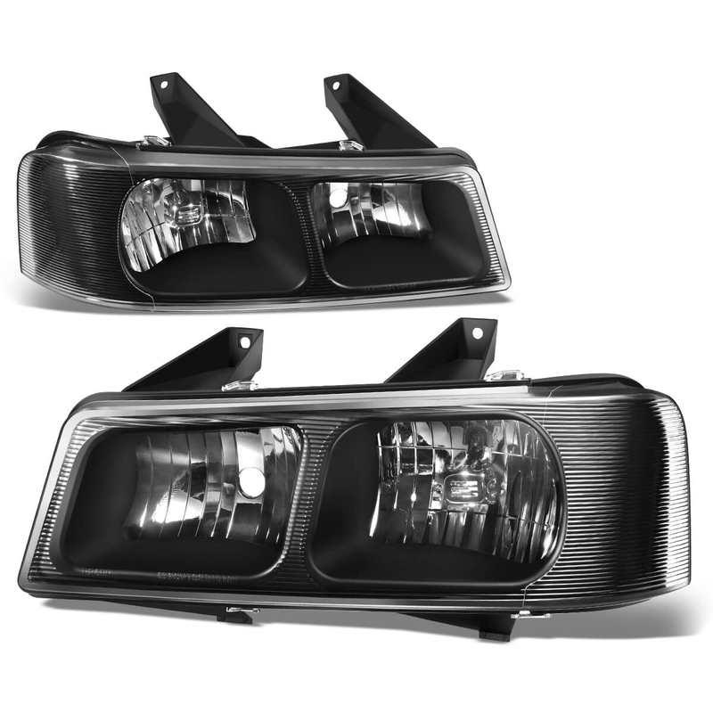 Dna Motoring Hl-Oh-Cegs03-2P-Bk Pair Of Oe Style Headlights Compatible 03-14