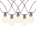Novelty Lights 50 Feet G50 Led Patio String Light Set 50 Bulbs Warm White