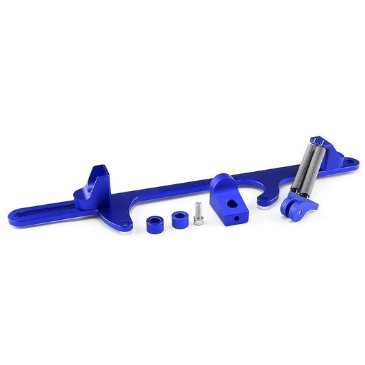 Wenjtp Throttle Cable Bracket Compatible Holley 4500 Series Carburetor Throttle