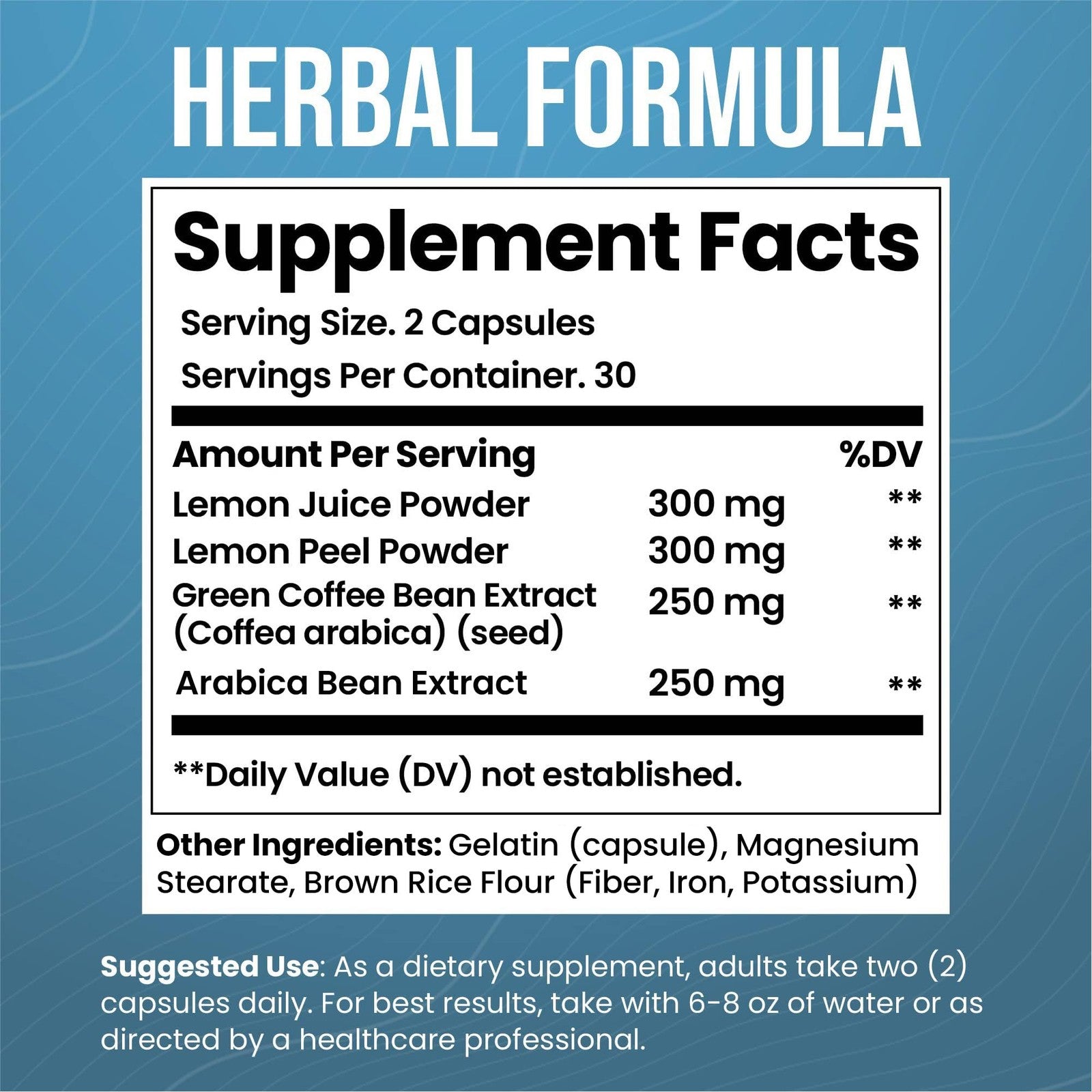 Citruna Lemon And Coffee Fat Burner - For Men And Women - Burn Fat Boost