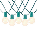 Novelty Lights 50 Feet G50 Led Patio String Light Set 50 Bulbs Warm White
