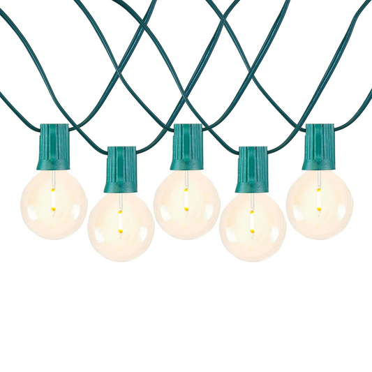 Novelty Lights 50 Feet G50 Led Patio String Light Set 50 Bulbs Warm White