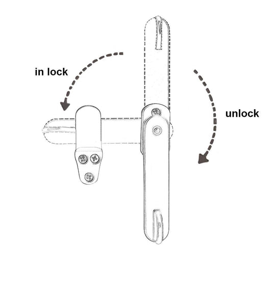 Qcaa Solid Cast Brass Flip Latch Lock For Cabinet Door 4 Vibrated Brass 2 Pack