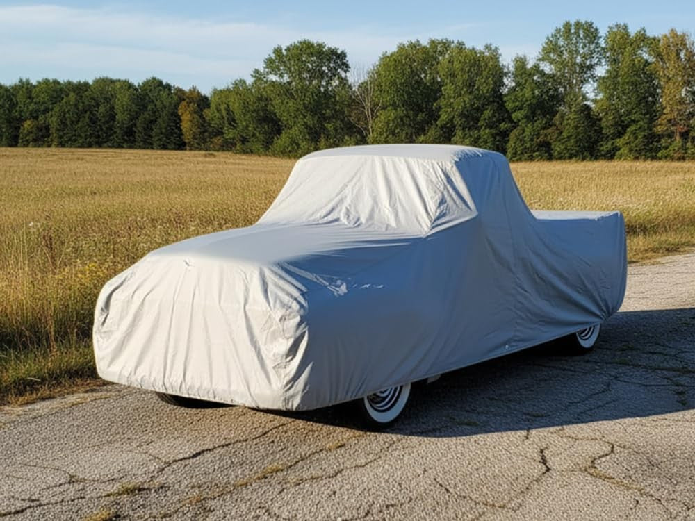 Crevelle Custom Fits 1948-1956 F1 F100 Truck Car Cover Silver Metallic Covers