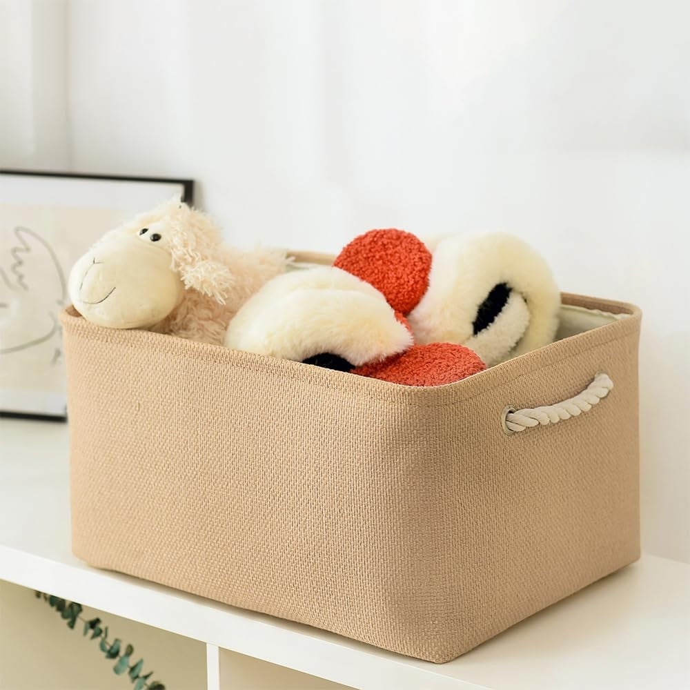 Sacyic Organization And Storage Basket For Gifts Empty - 16X12X8 Inch Large 4
