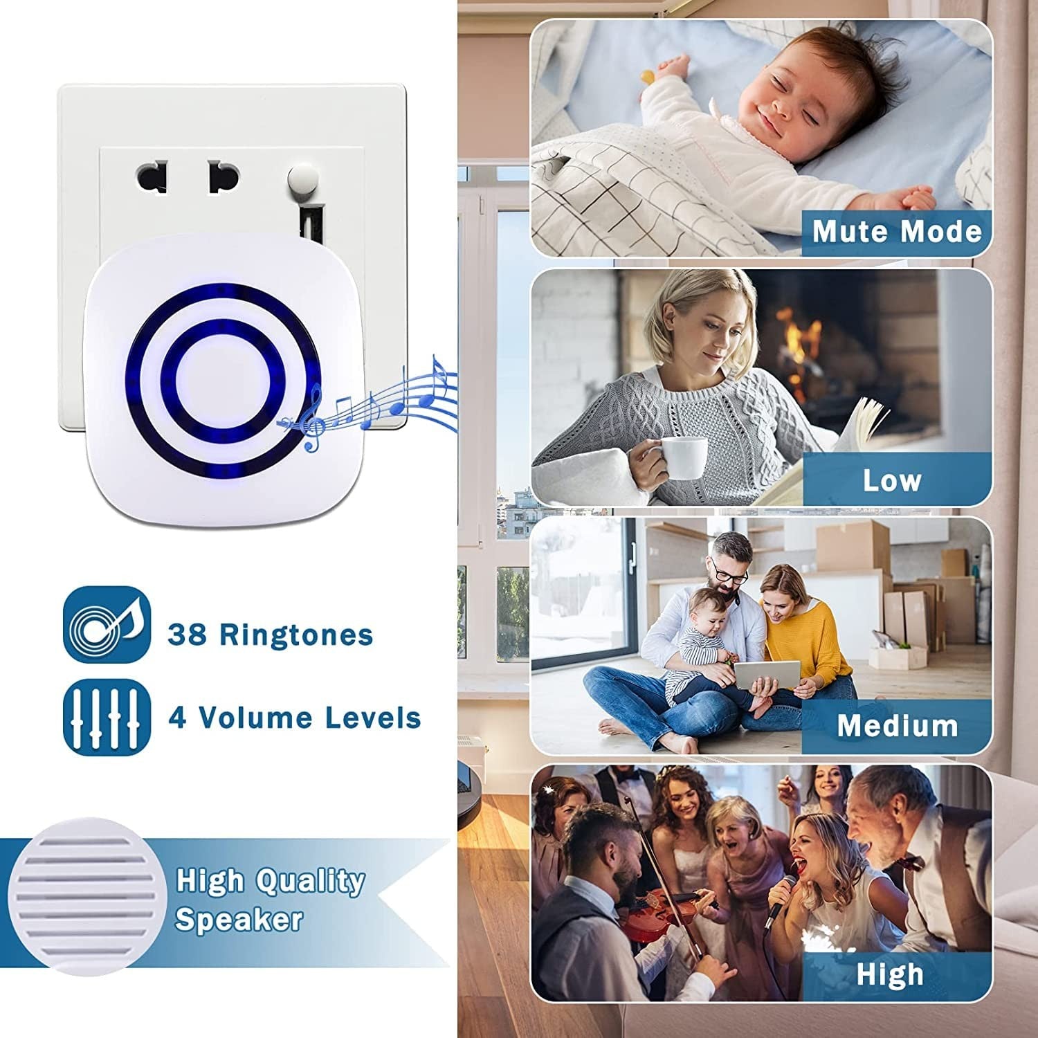 Motion Detector Sensor Alarm Siegenpro Driveway Alarm Wireless Home Security