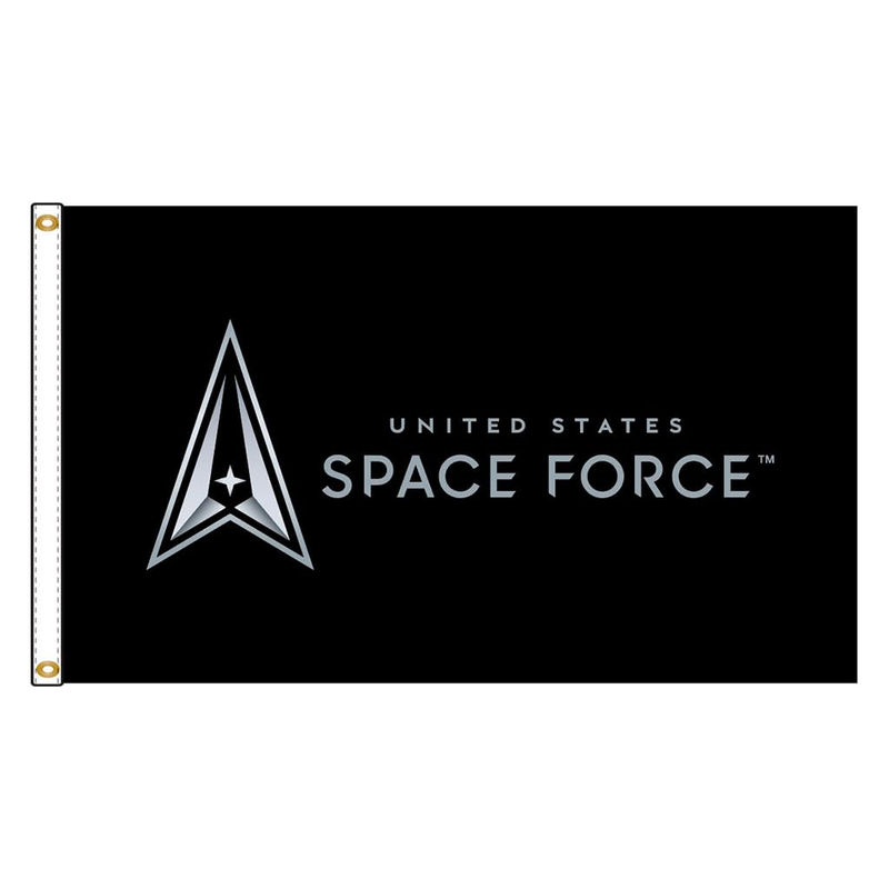 Flagsource Official U.S. Space Force Nylon Military Flag Made In Usa 5X8