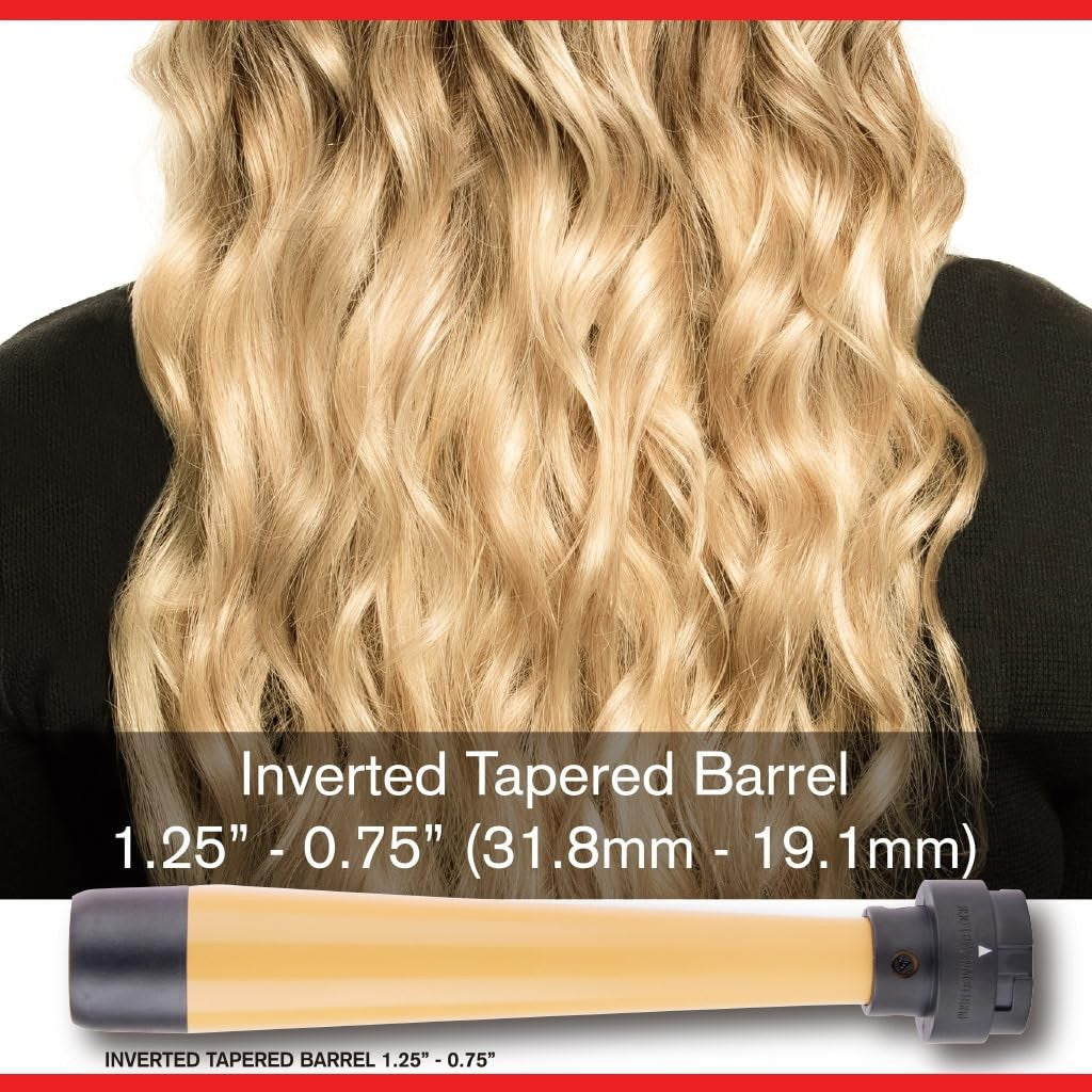 Chi Interchangeable Curling Wand 3 Barrel Attachments For Versatile Curls