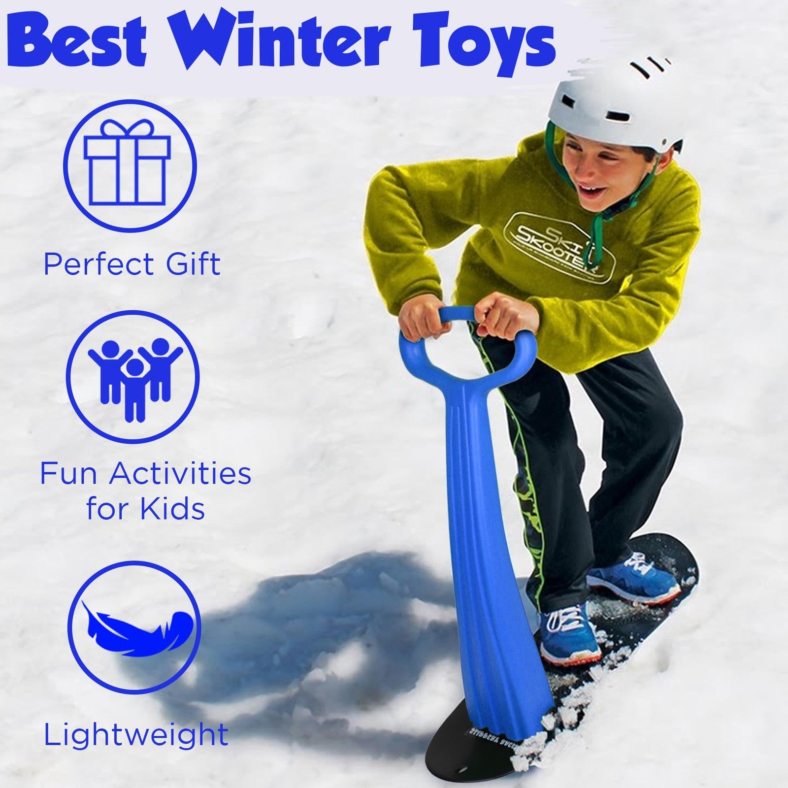 Slippery Racer Kids Lightweight Compact Foldable Cold Resistant Downhill