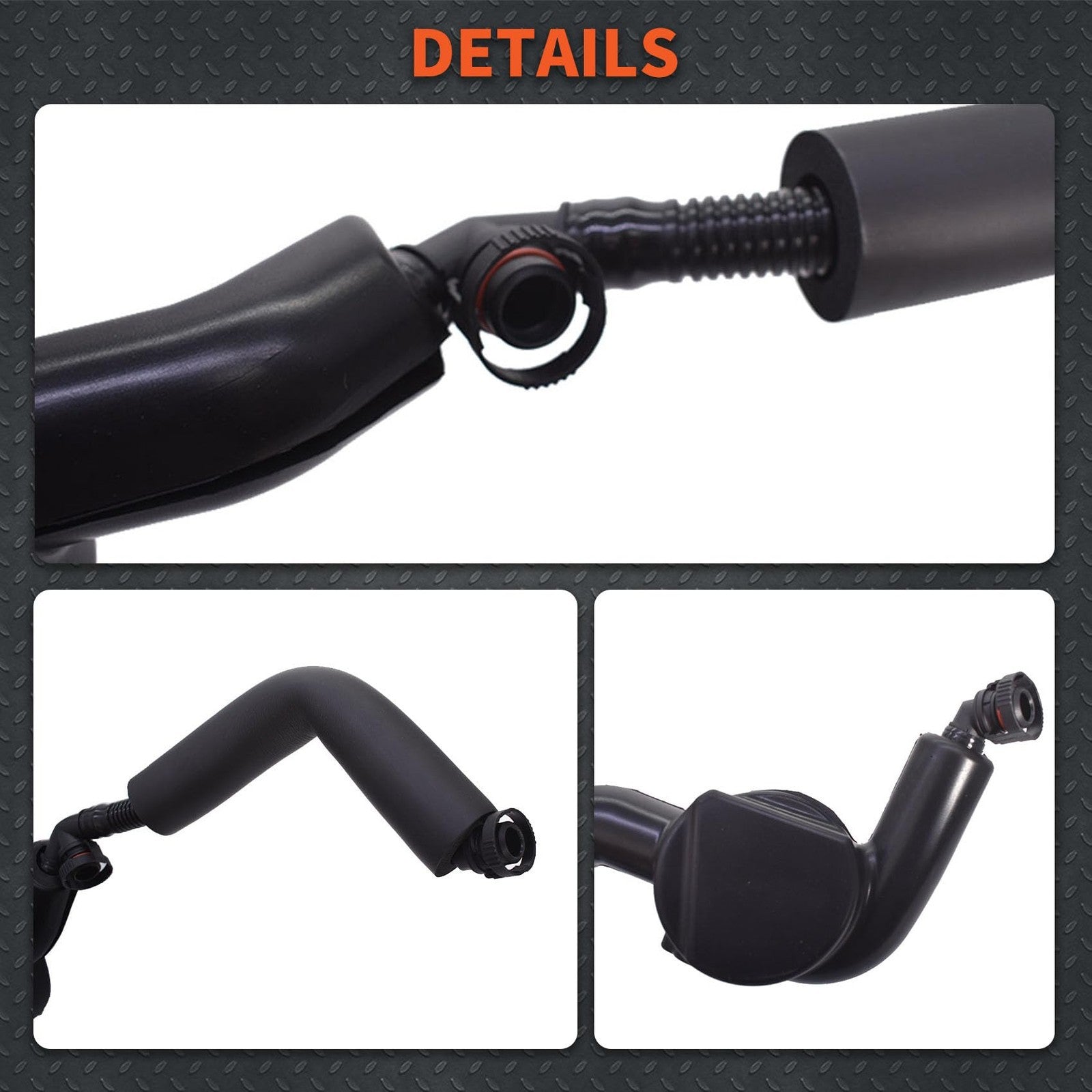 Labwork Crankcase Breather Hose Vent Valve 11617563477 Replacement For Bmw 550I
