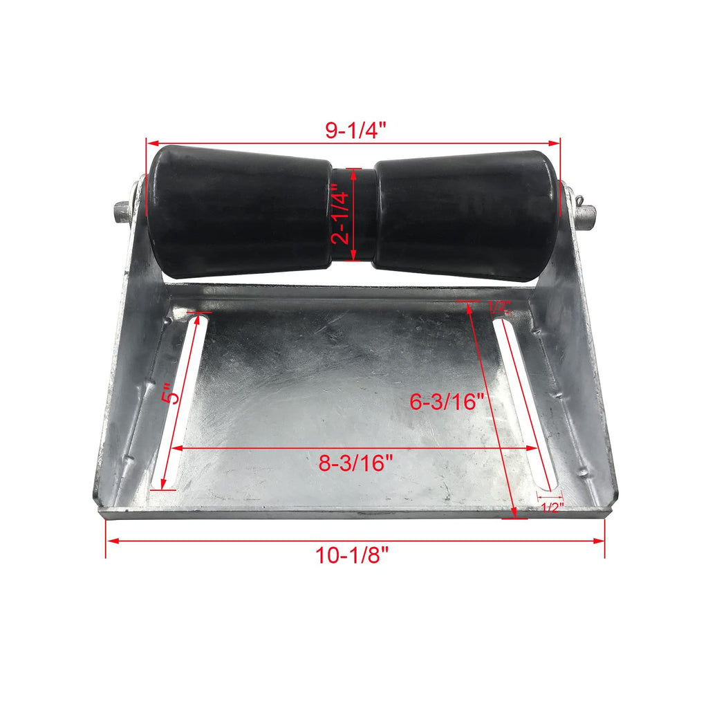 Wonwopn 10 Inch Boat Trailer Keel Roller Bracket Assembly Kit Boat Trailer