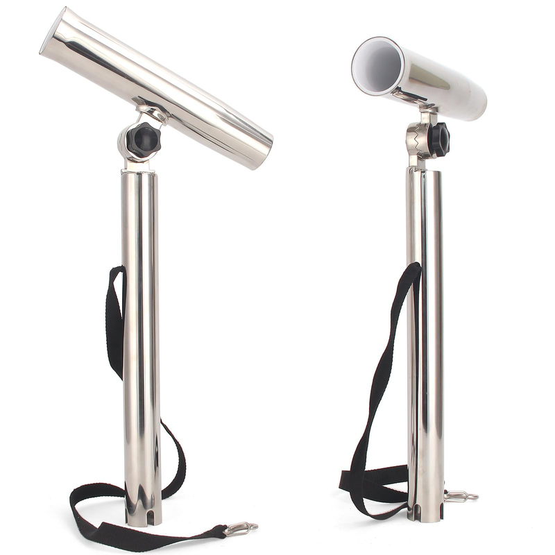 Mojiate Boat Fishing Rod Holder Outrigger Mount Stainless Steel Yacht Rod Rack