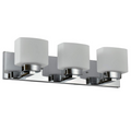 Design House 587469 Dove Creek 3-Light Vanity Light Polished Chrome Finish