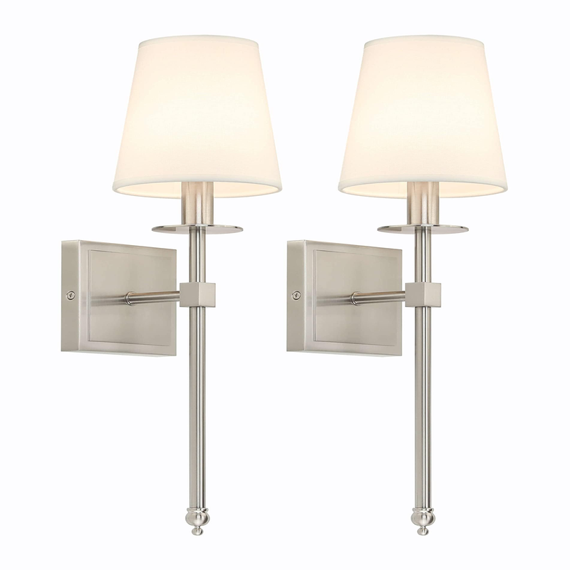 Xinbei Lighting Bedroom Wall Lamps Set Of 2 Modern Bedside Wall Sconce Light
