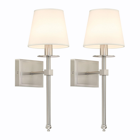 Xinbei Lighting Bedroom Wall Lamps Set Of 2 Modern Bedside Wall Sconce Light