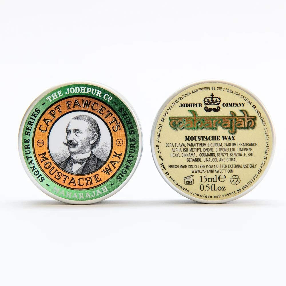 Captain Fawcett Moustache Wax Maharaja