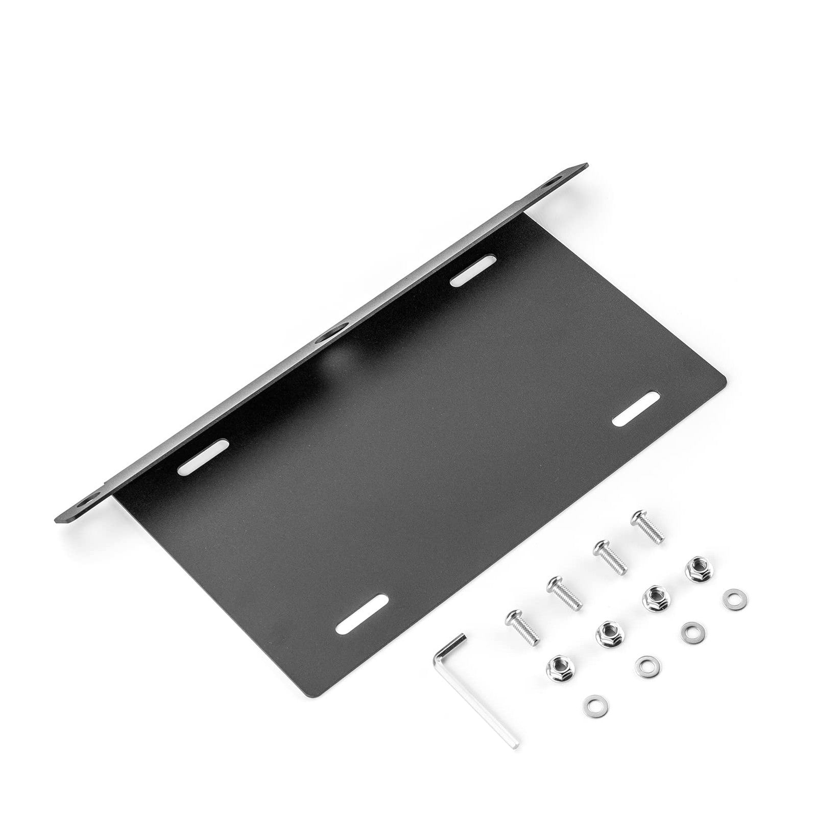 Wsays Bronco Front License Plate Bracket Steel License Plate Frame Compatible