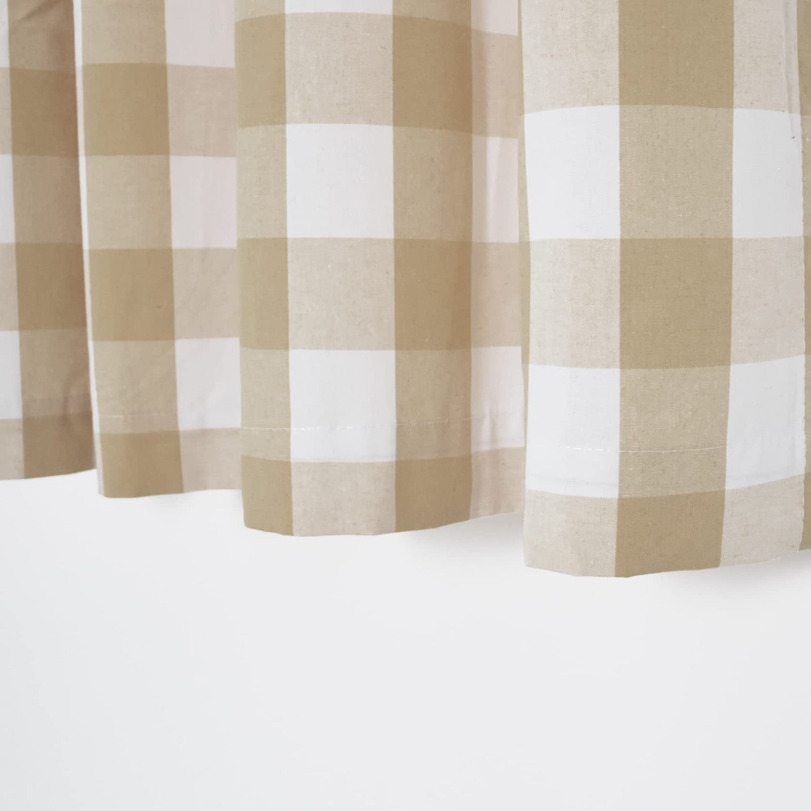 Natus Weaver 3 Pc Cotton Classic Country Farmhouse Kitchen Window Curtain