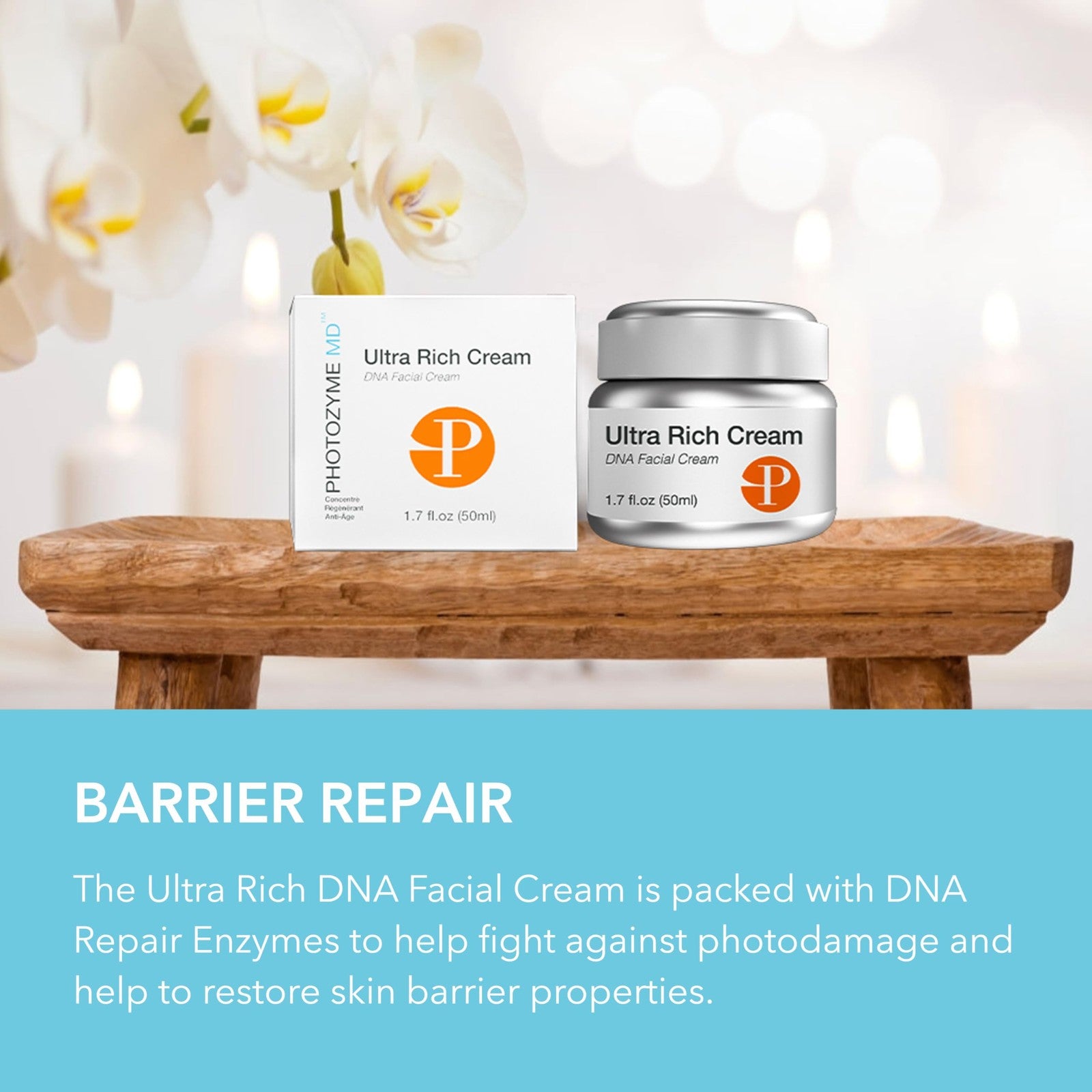 Photozyme Ultra Rich Dna Facial Cream - Hydrating Superfoods - Dna Repair