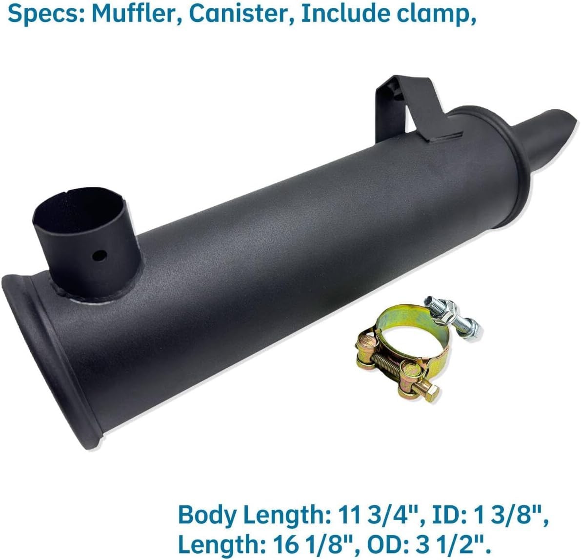 Fascinatte 105-296 Lawn Mower Engine Muffler Exhaust Compatible Kohler K241