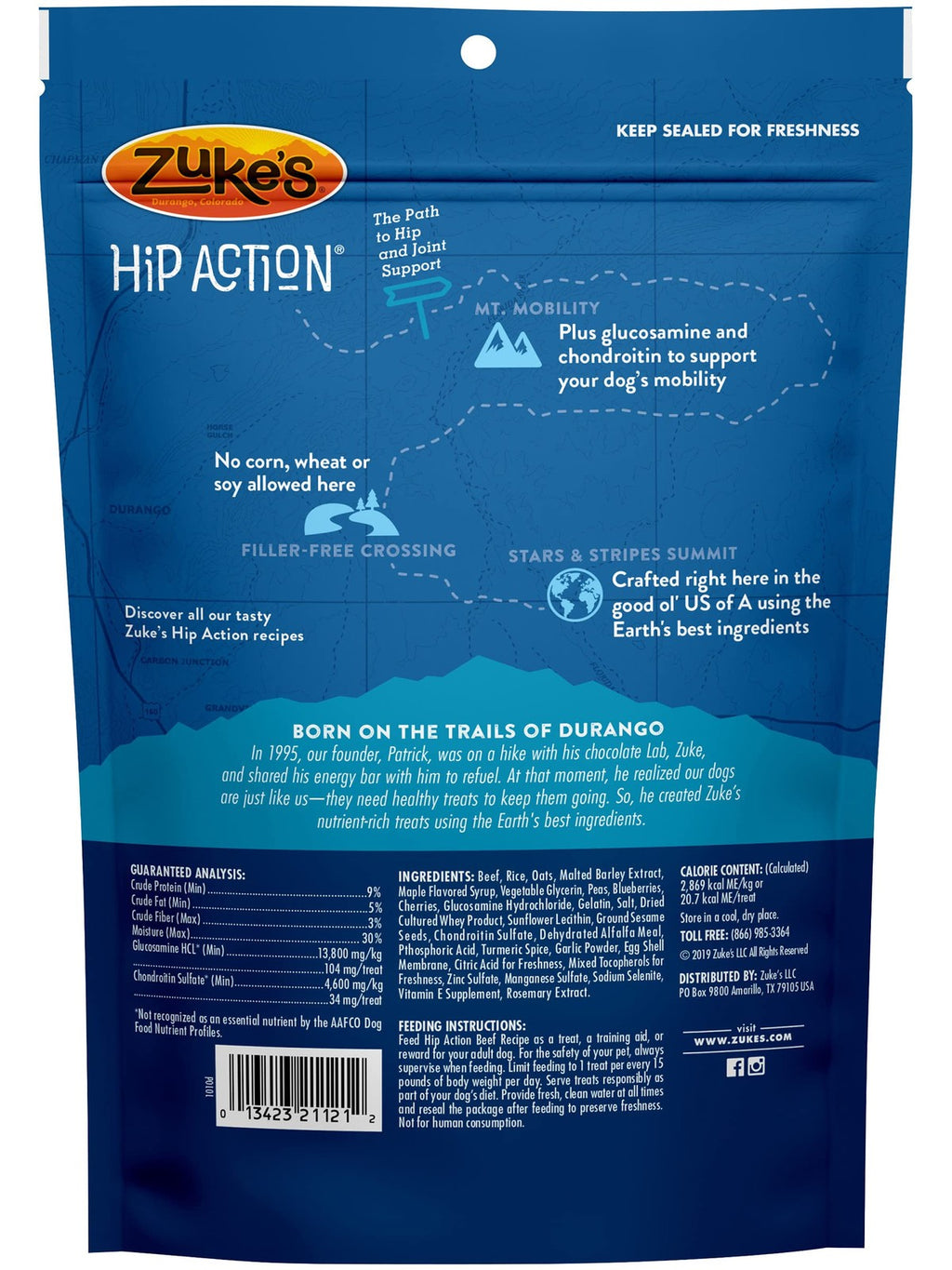 Zuke'S Zukes Hip Action Hip Joint Natural Dog Treats Crafted In The Usa 16