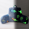 Holawakaka Glow In The Dark Reading Pillow For Sitting Up In Bed Sofa Kids