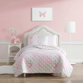 Laura Ashley Kids - Full Quilt Set Reversible Brushed Microfiber Bedding