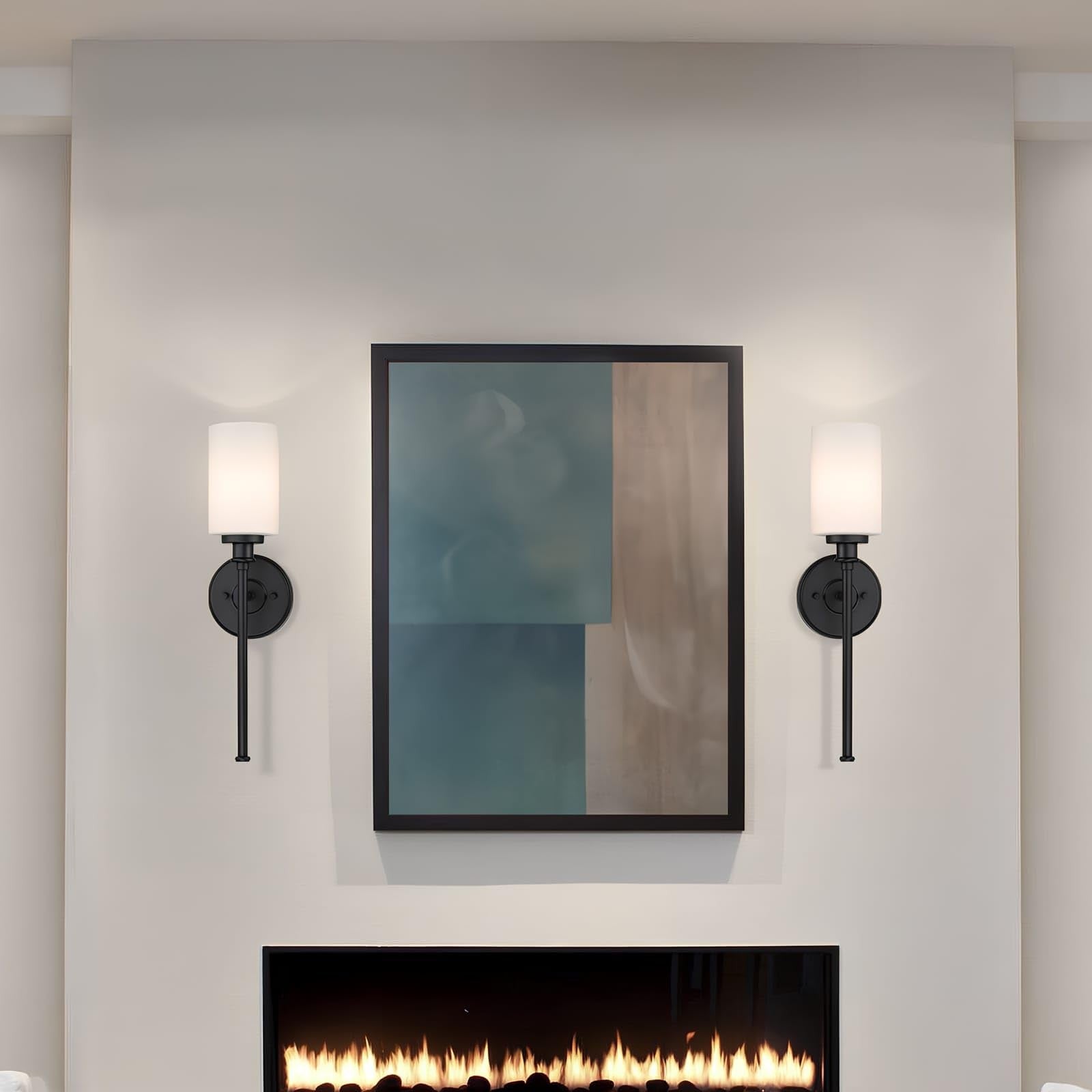 Xinbei Lighting Black Wall Sconce Bathroom Vanity Sconces Wall Lighting Indoor