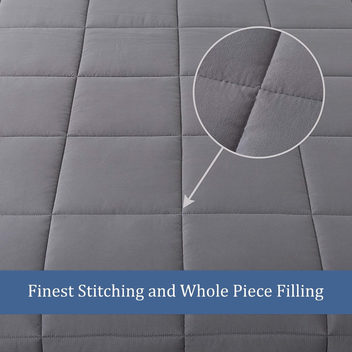 Cozynight Soft Super King Plus Comforter Duvet Insert-Down Alternative