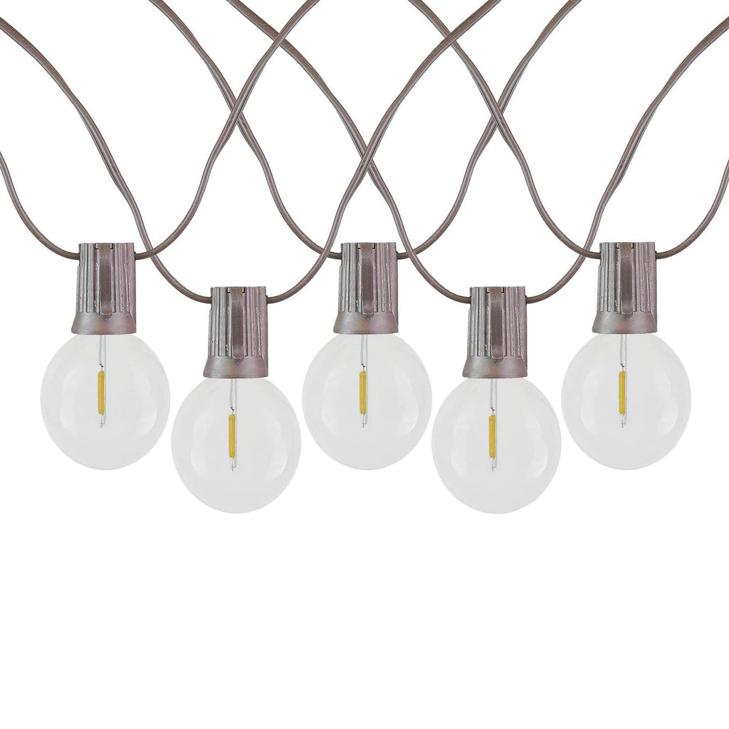 Novelty Lights 50 Feet G50 Led Patio String Light Set 50 Bulbs Warm White