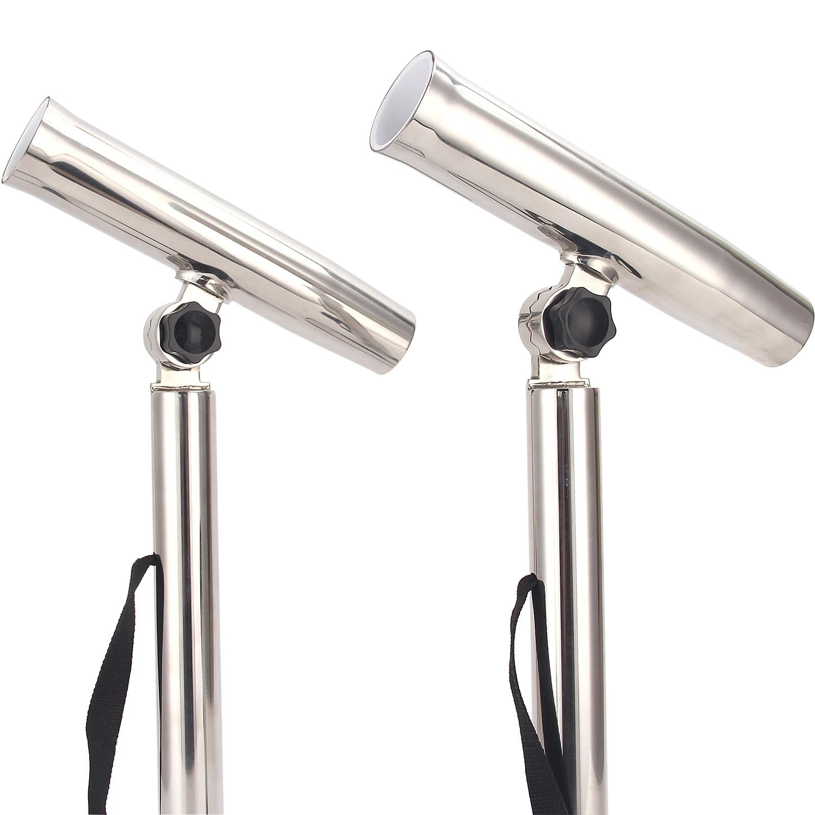 Mojiate Boat Fishing Rod Holder Outrigger Mount Stainless Steel Yacht Rod Rack