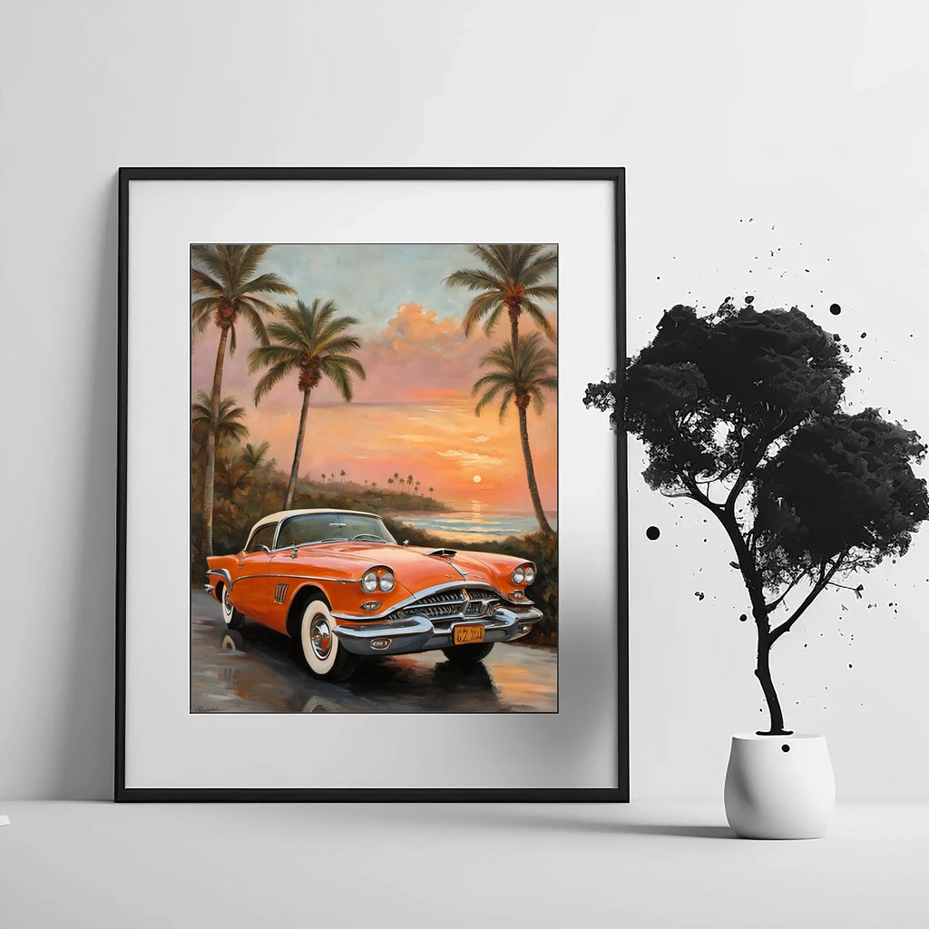 1958 Golden Hawk GT - Coastal Edition | Poster Canvas