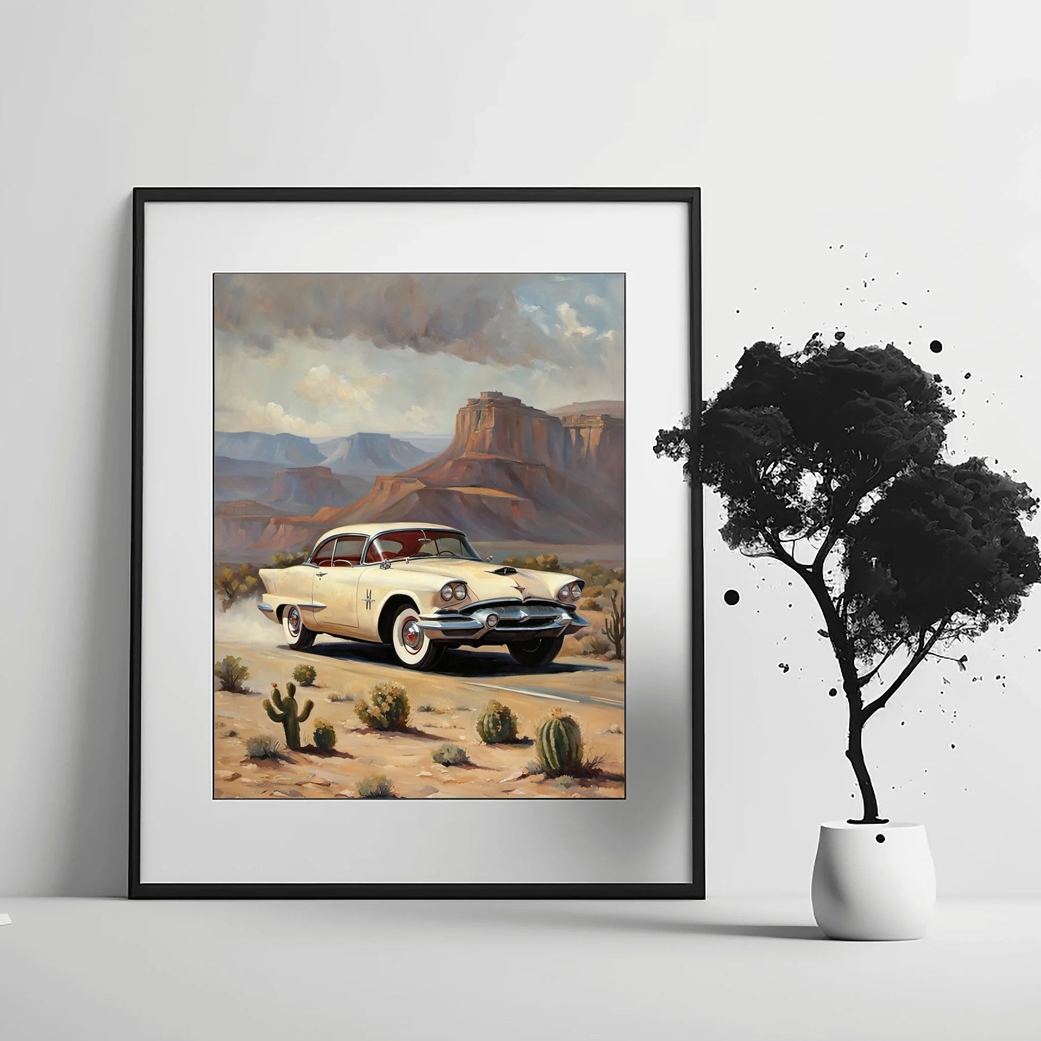 1958 Golden Hawk GT - Desert Edition | Poster Canvas