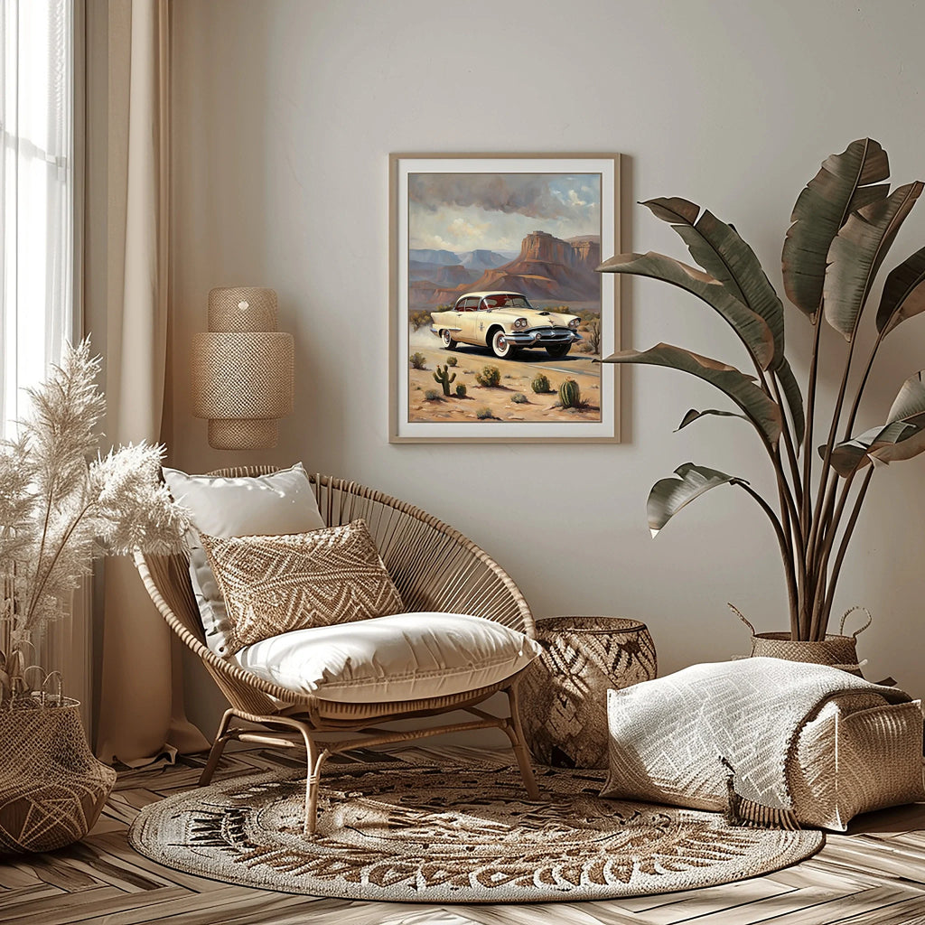1958 Golden Hawk GT - Desert Edition | Poster Canvas