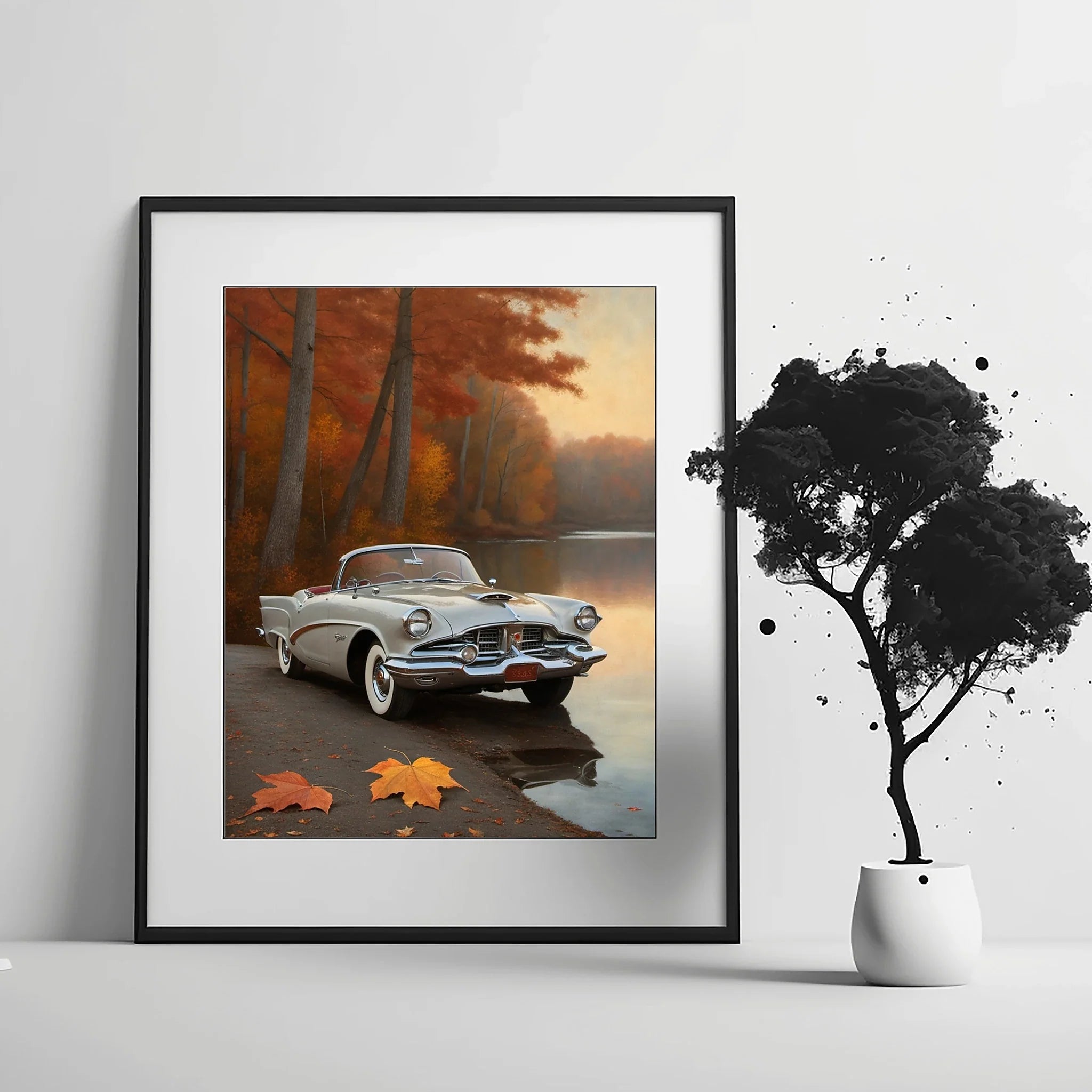 1958 Golden Hawk GT - Lakeside Edition | Poster Canvas