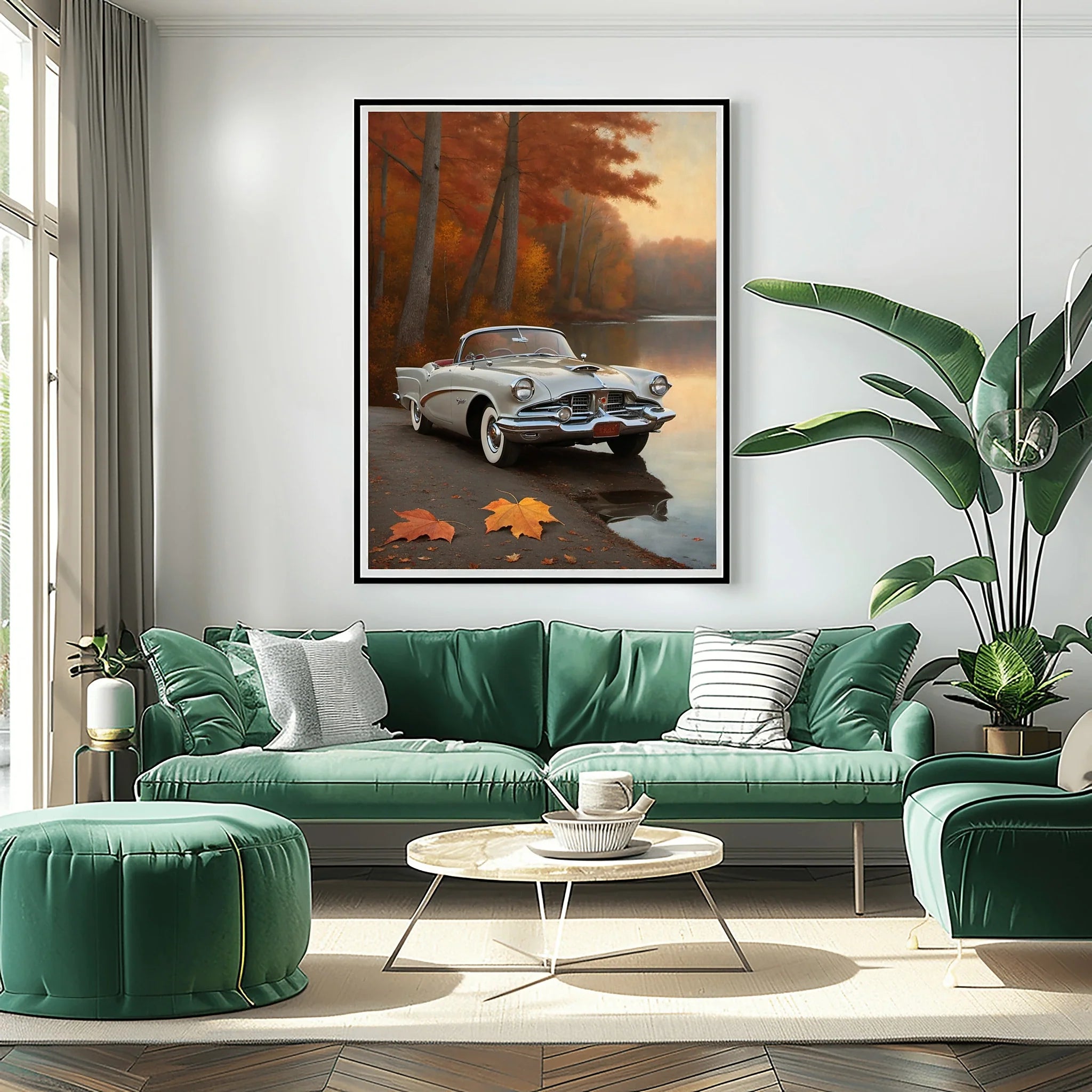 1958 Golden Hawk GT - Lakeside Edition | Poster Canvas