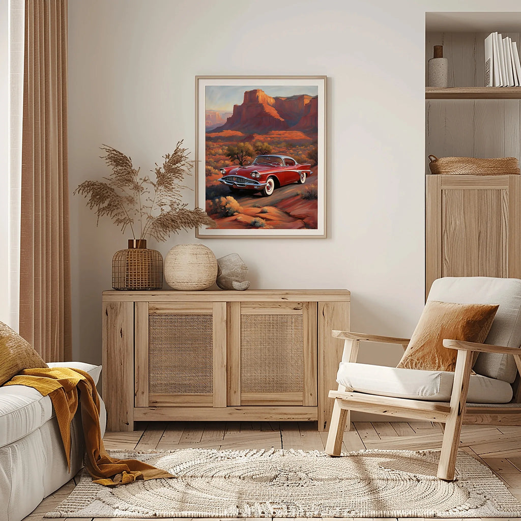 1958 Golden Hawk GT - Red Rock Edition | Poster Canvas