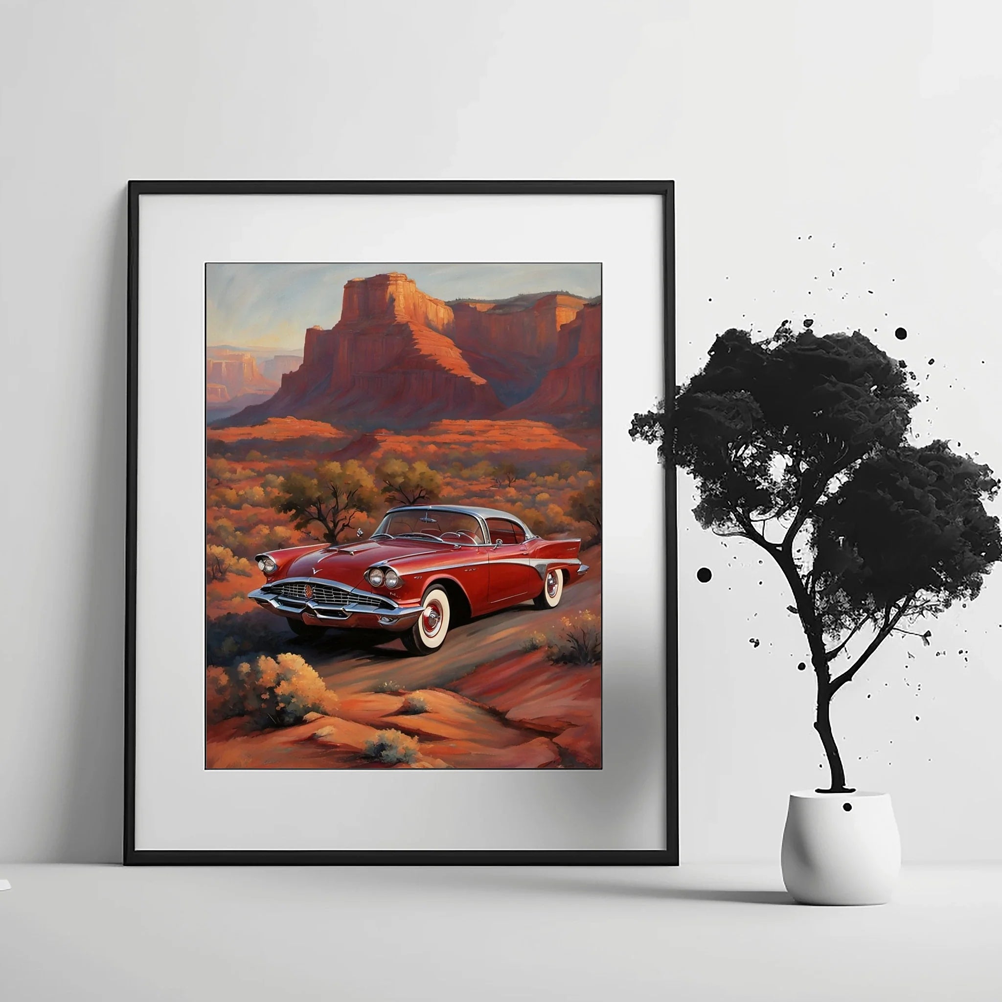1958 Golden Hawk GT - Red Rock Edition | Poster Canvas