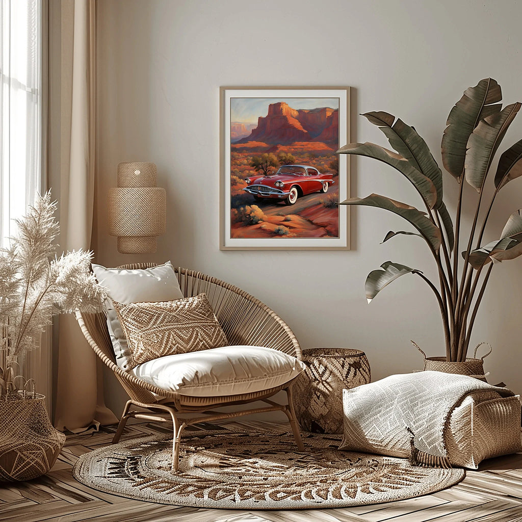 1958 Golden Hawk GT - Red Rock Edition | Poster Canvas