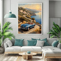 1958 Italian Spider Romance - Beach Edition | Poster Canvas