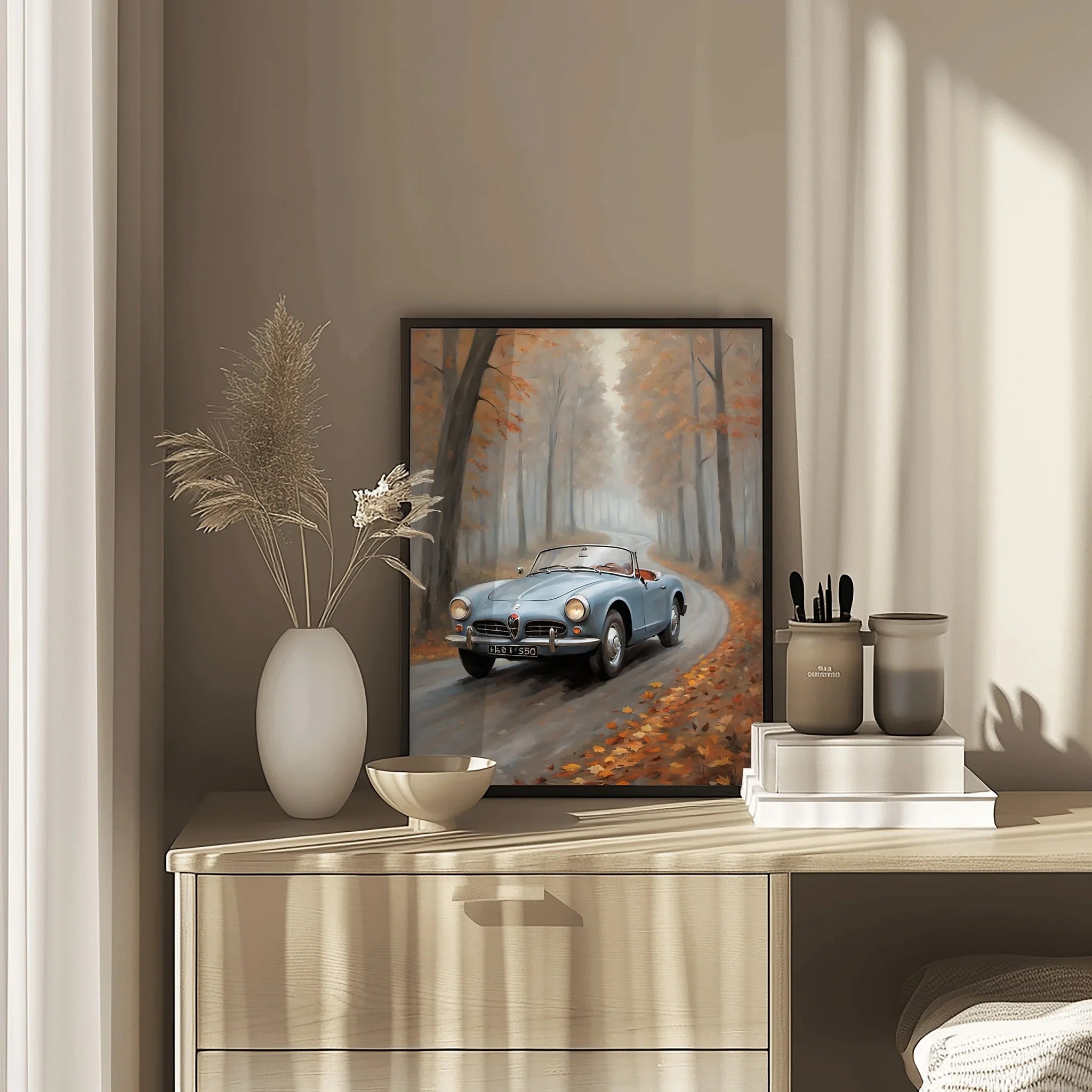 1958 Italian Spider Romance - Forest Edition | Poster Canvas