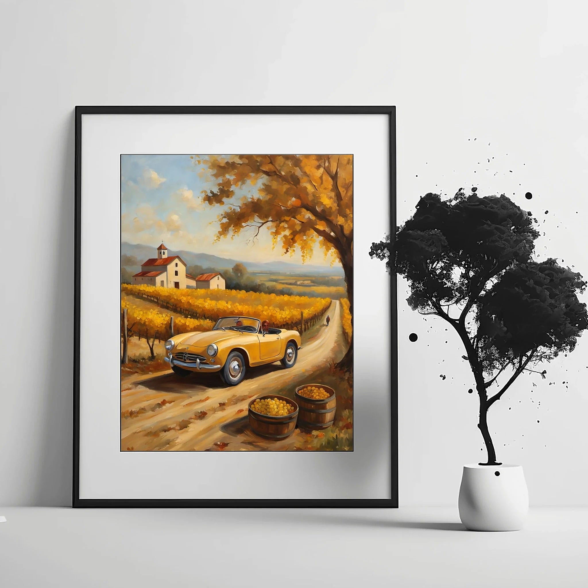 1958 Italian Spider Romance - Harvest Edition | Poster Canvas