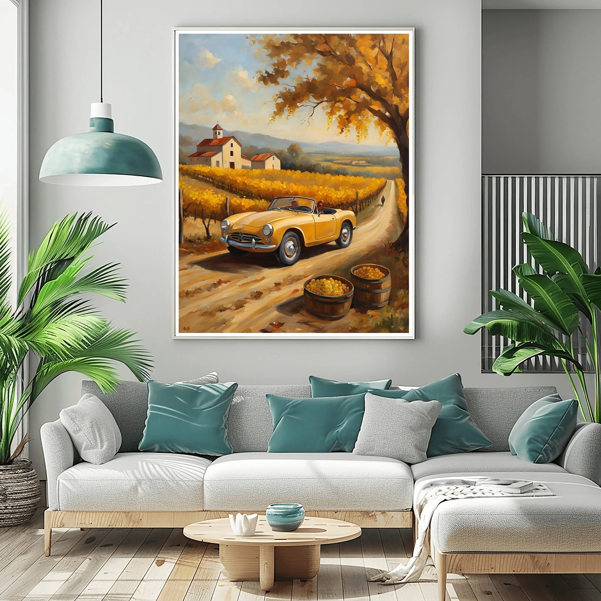 1958 Italian Spider Romance - Harvest Edition | Poster Canvas