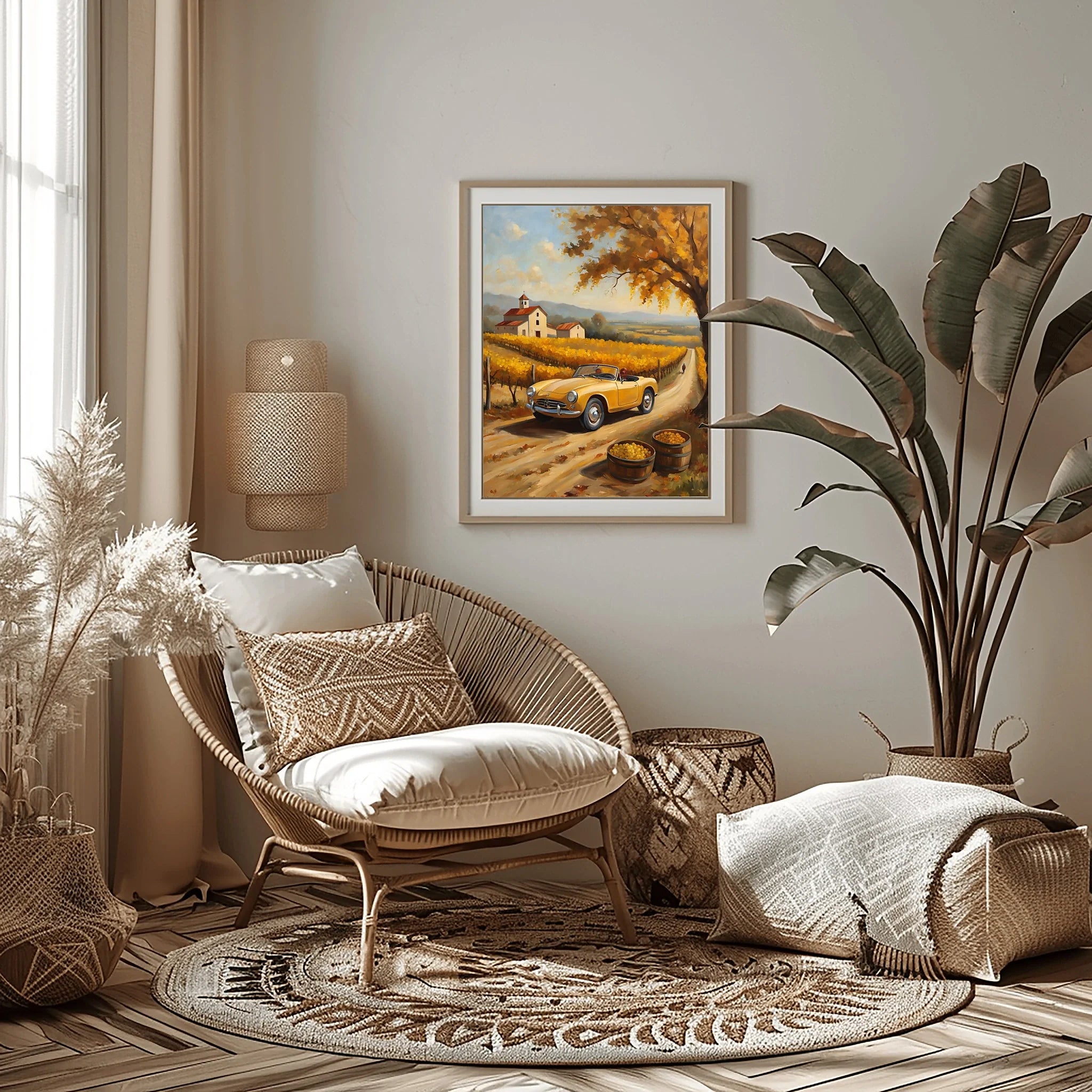 1958 Italian Spider Romance - Harvest Edition | Poster Canvas
