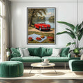 1958 Italian Spider Romance - Lakeside Edition | Poster Canvas